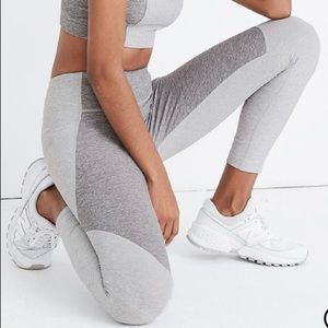Outdoor voices two tone dove ash leggings